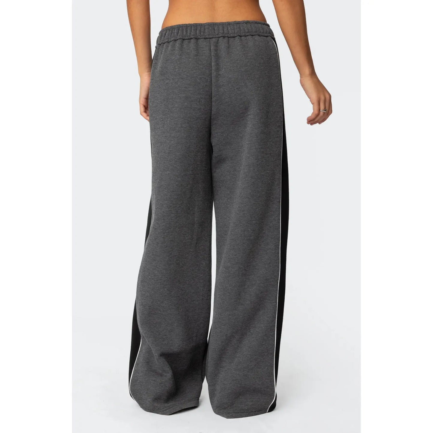 Contrast Panel Sweatpants