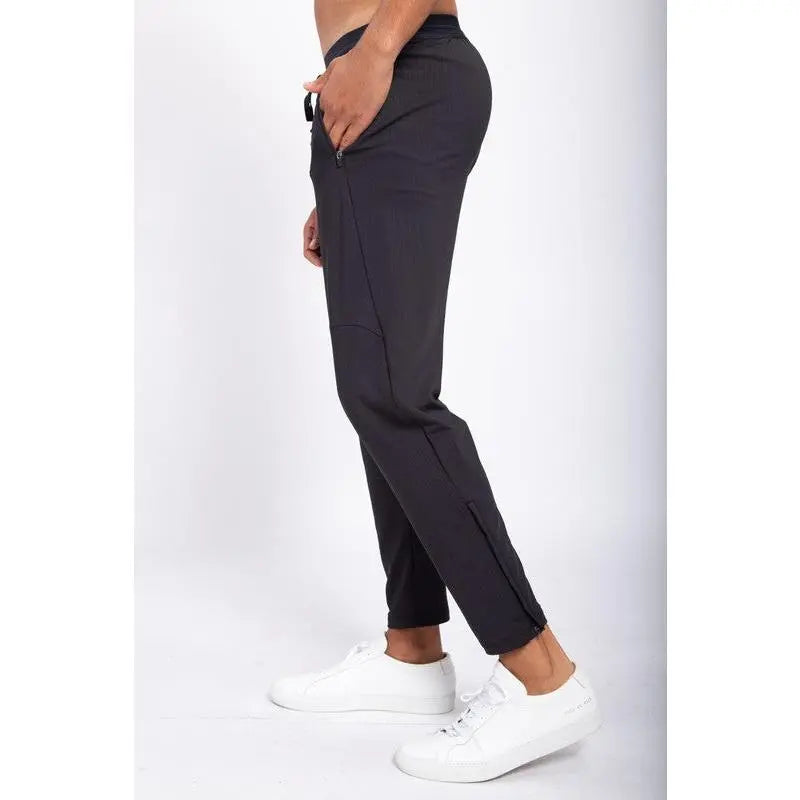 Athletic Pants with Zipper Ankles