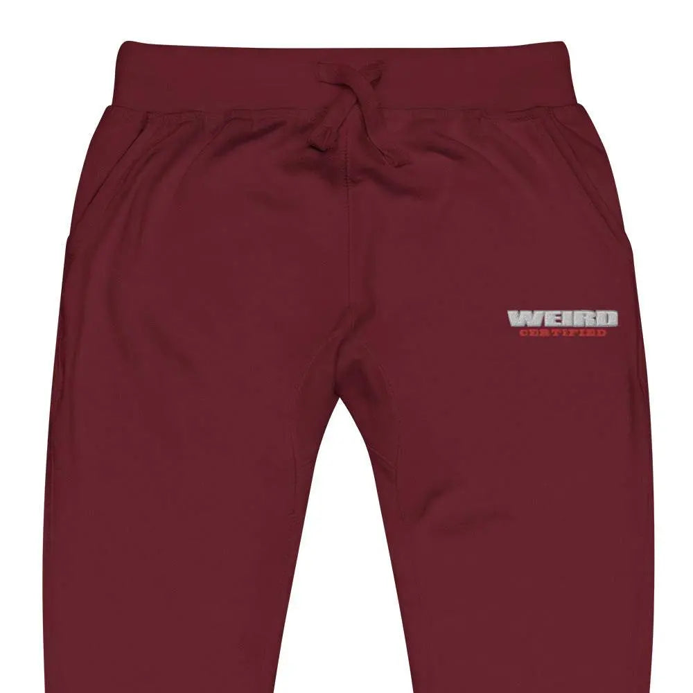 Certified Weird Unisex Fleece Sweatpants